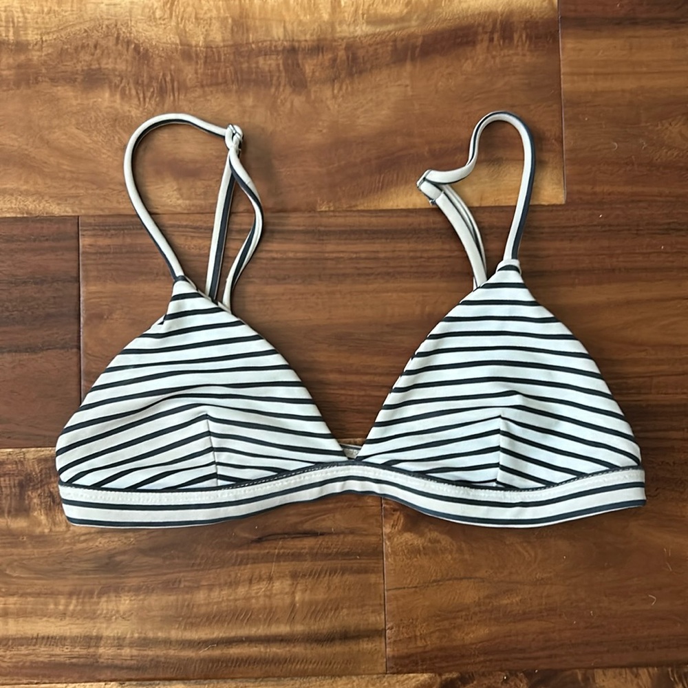 Mikoh Belize bikini top striped XS
